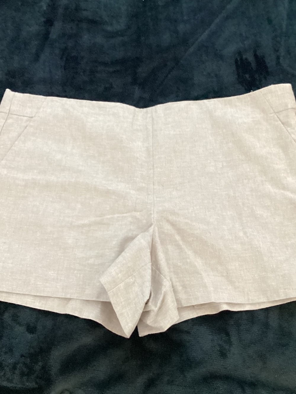 Loft, NEW WITHOUT TAGS, size14, pockets still sewn, gold shimmer bermuda